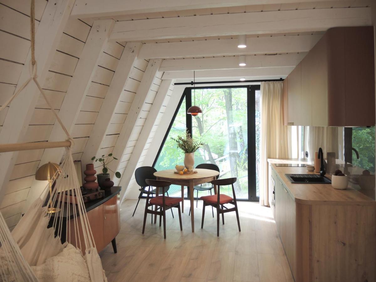 Domek Modern Brda Nysa Exteriér fotografie