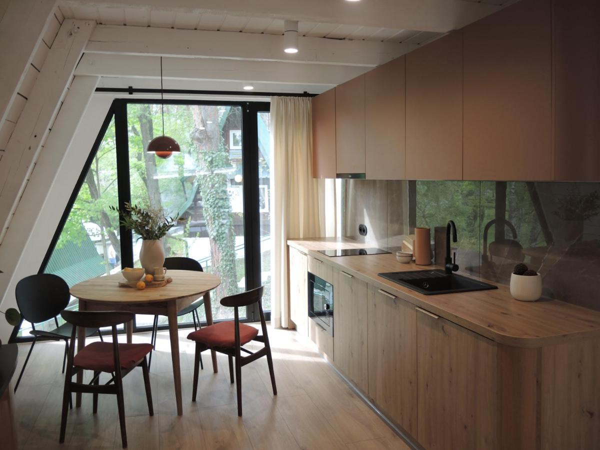 Domek Modern Brda Nysa Exteriér fotografie